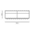 Mueble bajo Aura open frame Treku