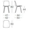 Silla Substance Polipropileno Madera Magis