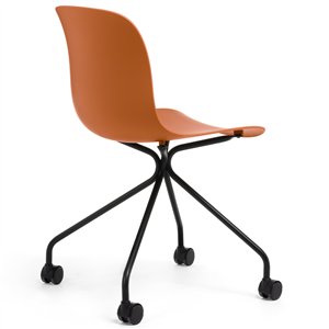 Silla Troy Star Polipropileno Ruedas Magis