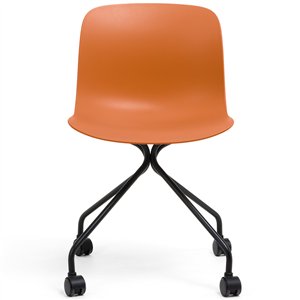 Silla Troy Star Polipropileno Ruedas Magis