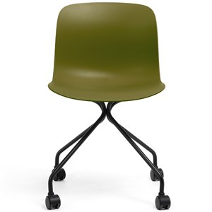 Silla Troy Star Polipropileno Ruedas Magis