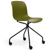 Silla Troy Star Polipropileno Ruedas Magis