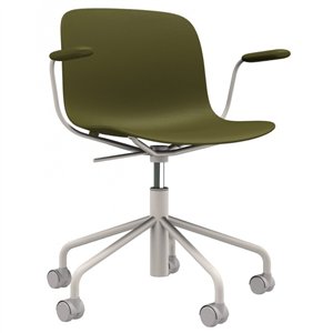 Silla Troy Star Polipropileno Ruedas Magis