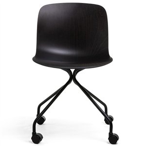Silla Troy Star Madera Ruedas Magis