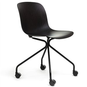 Silla Troy Star Madera Ruedas Magis