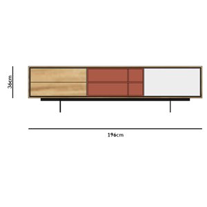 Mueble TV Aura 1 Iconic Treku