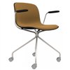Silla Troy Star Polipropileno Tapizada Ruedas Magis
