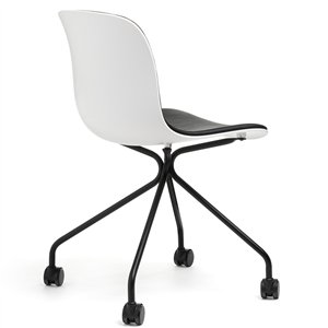 Silla Troy Star Polipropileno Tapizada Ruedas Magis