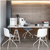 Silla Troy Star Tapizada Ruedas Magis