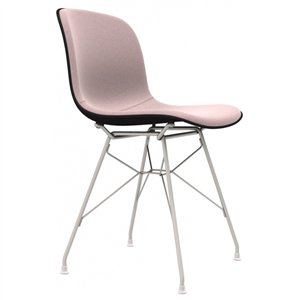 Silla Troy wireframe Polipropileno Tapizada Magis