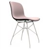 Silla Troy wireframe Polipropileno Tapizada Magis