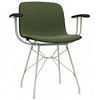 Silla Troy wireframe Polipropileno Tapizada Magis