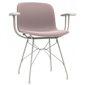 Silla Troy wireframe Polipropileno Tapizada Magis