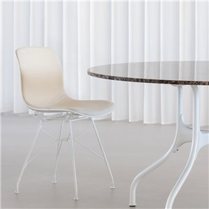 Silla Troy wireframe Polipropileno Tapizada Magis