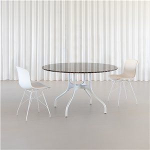 Silla Troy wireframe Polipropileno Tapizada Magis