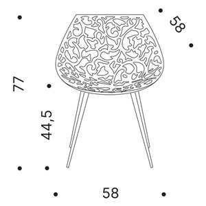 Silla Miss Lacy Driade