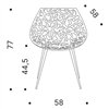 Silla Miss Lacy Driade
