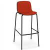 Taburete Troy Madera Tapizado Acero Magis