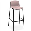 Taburete Troy Madera Tapizado Acero Magis