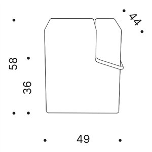 Pouf Blocco Driade