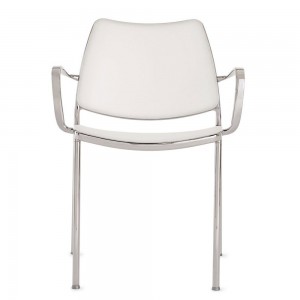 Sillón Gas cromo en polipropileno de Stua. Excelente sillones para salón u oficinas.