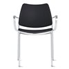 Sillón Gas cromo en polipropileno de Stua. Excelente sillones para salón u oficinas.