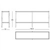 Consola Tambour concrete Magis