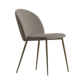 Silla Rebecca acero Bontempi