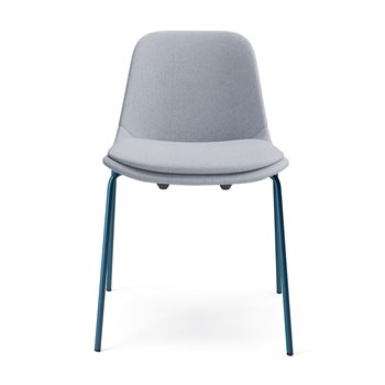 Silla Abril tapizada 4 patas metálicas esPattio