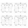 Mesa extensible rectangular Air Wildwood Lago
