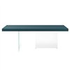 Mesa fija rectangular Air lacado Lago