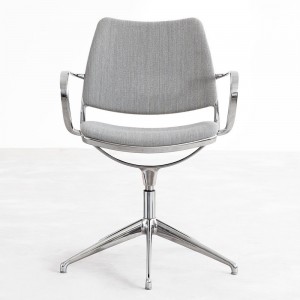 Sillón Gas Autoretorno Tapizado de Stua. Excelente sillón para usar en espacios interiores.