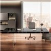 Mesa fija rectangular Air XGlass Lago