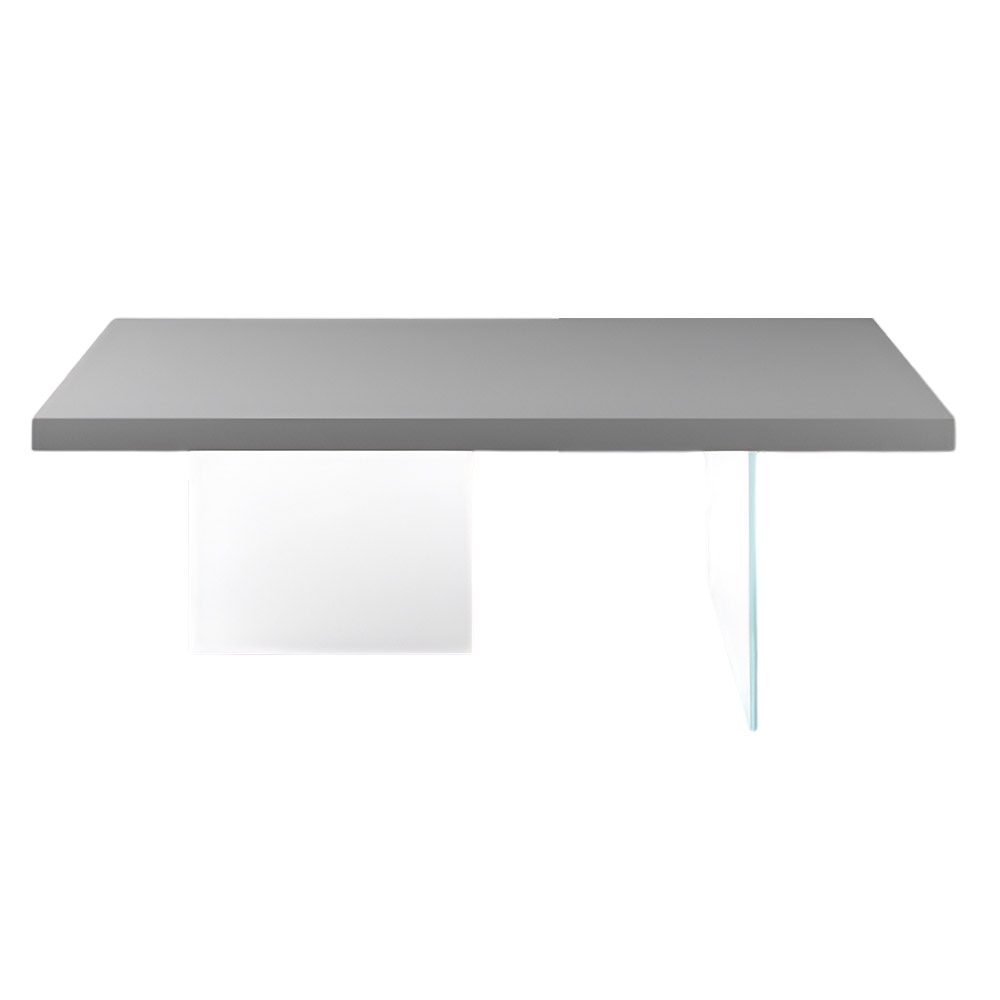 Mesa fija rectangular Air laminado Fenix Lago