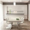 Mesa fija rectangular Air laminado Fenix Lago