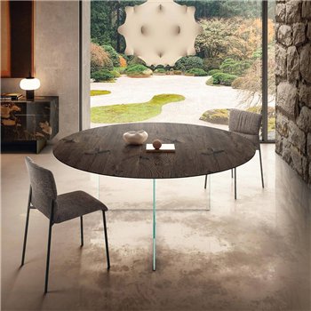 Mesa fija redonda Air Slim Wildwood Lago