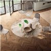 Mesa fija redonda Air XGlass Lago