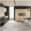 Mesa fija redonda Air XGlass Lago