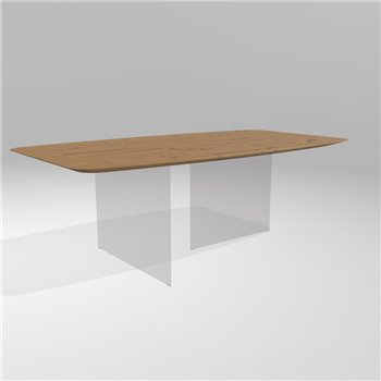 Mesa fija cantos redondeados Air Slim Wildwood Lago
