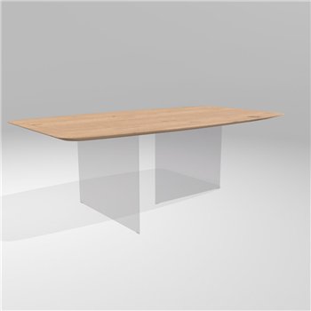 Mesa fija cantos redondeados Air Slim Wildwood Lago