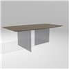 Mesa fija cantos redondeados Air Slim Wildwood Lago