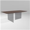 Mesa fija cantos redondeados Air Slim Wildwood Lago