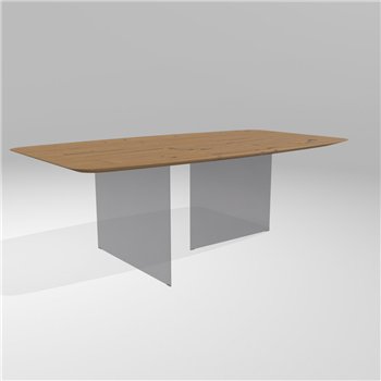 Mesa fija cantos redondeados Air Slim Wildwood Lago