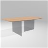 Mesa fija cantos redondeados Air Slim Wildwood Lago