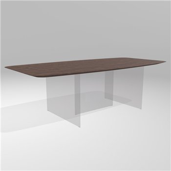 Mesa fija cantos redondeados Air Slim Wildwood Lago