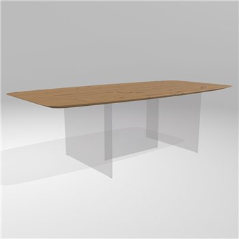 Mesa fija cantos redondeados Air Slim Wildwood Lago