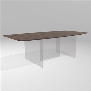 Mesa fija cantos redondeados Air Slim Wildwood Lago