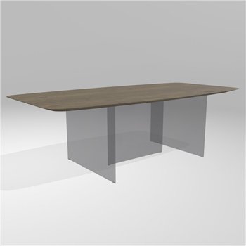 Mesa fija cantos redondeados Air Slim Wildwood Lago