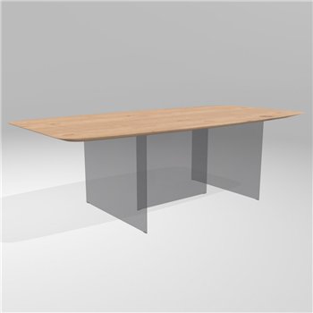 Mesa fija cantos redondeados Air Slim Wildwood Lago