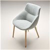Silla Bow Chair 4 patas madera esPattio